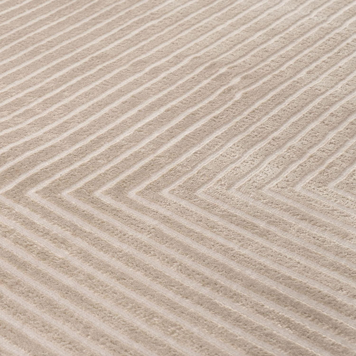 The Rugs Rugs Carmel Beige-Cream Geometric Rug | 6050 House of Isabella UK