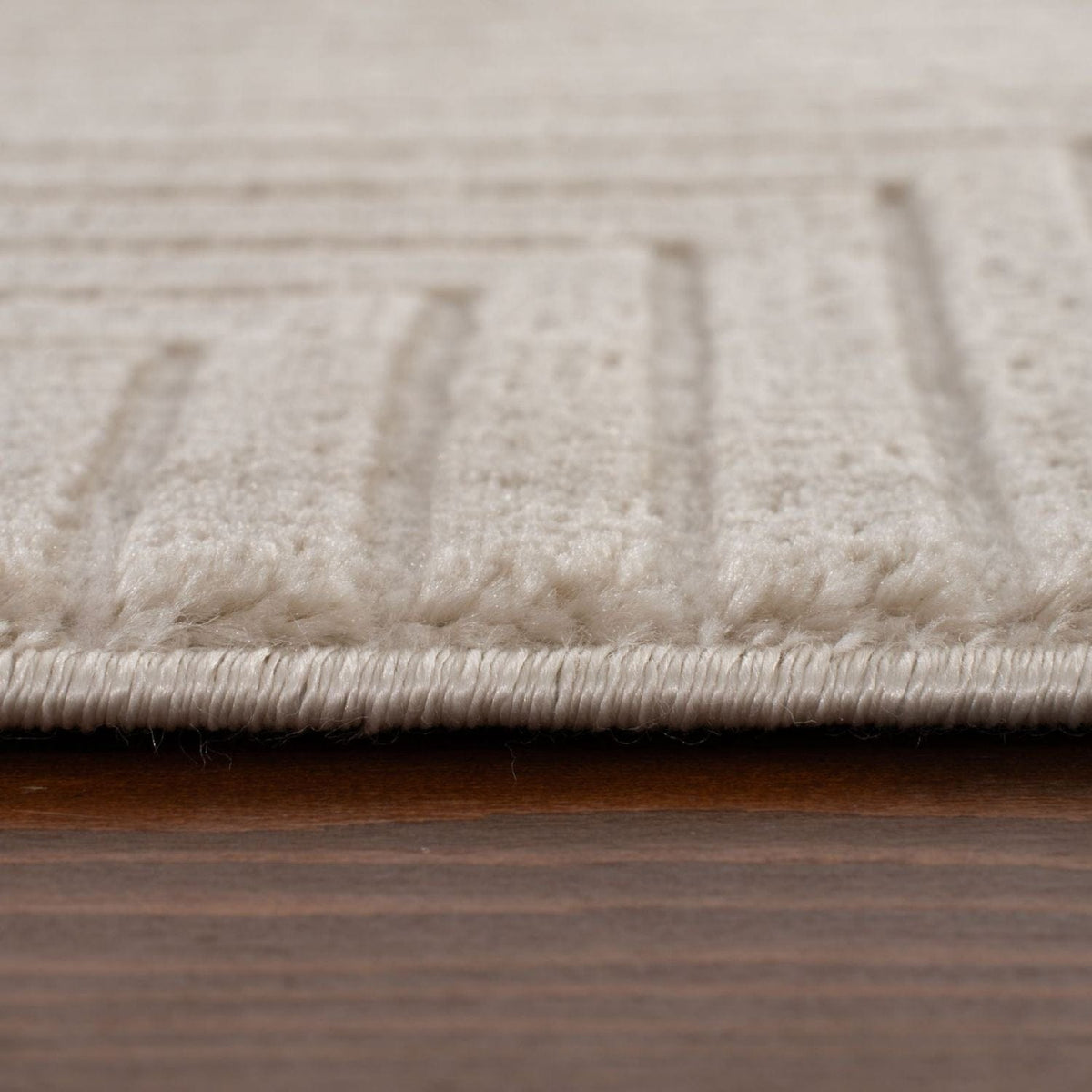 The Rugs Rugs Carmel Beige-Cream Geometric Rug | 6050 House of Isabella UK