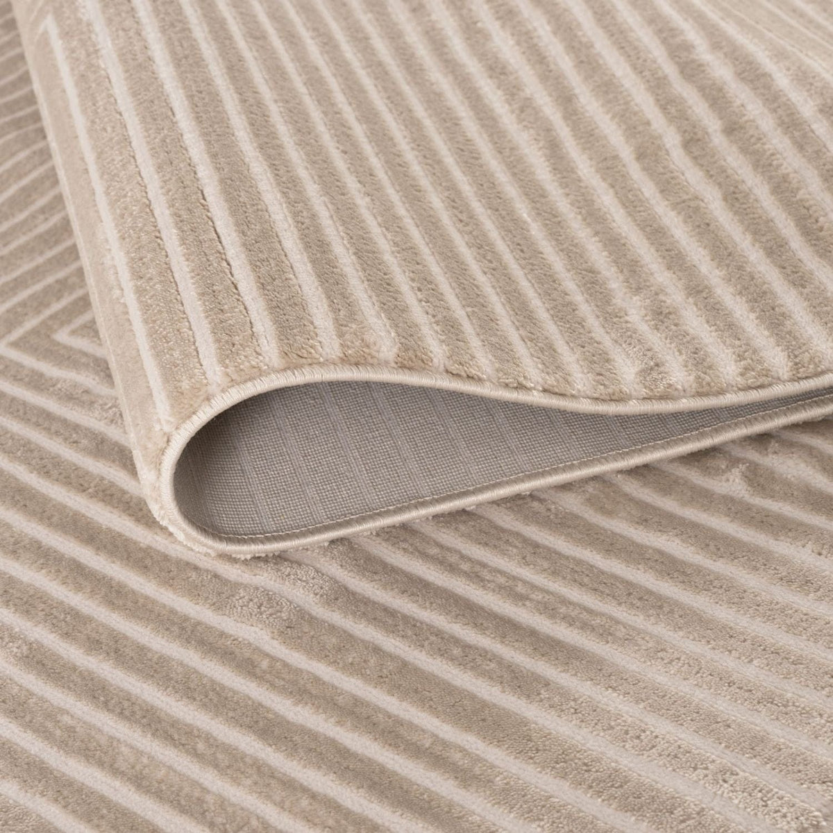 The Rugs Rugs Carmel Beige-Cream Geometric Rug | 6050 House of Isabella UK