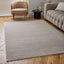 The Rugs Rugs Carmel Beige-Cream Striped Rug | 6020 House of Isabella UK