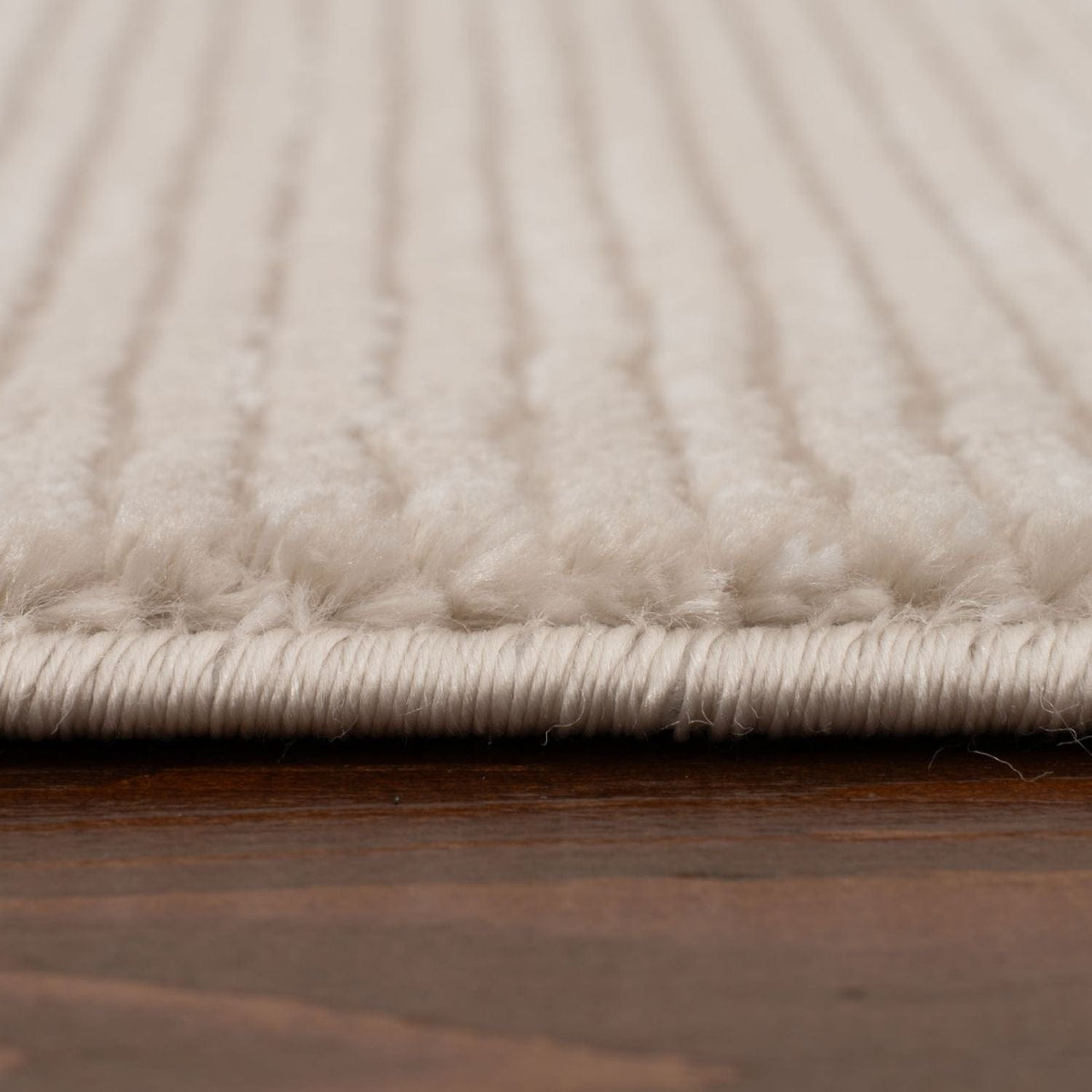 The Rugs Rugs Carmel Beige-Cream Striped Rug | 6020 House of Isabella UK
