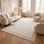 The Rugs Rugs Carmel Cream-Beige Bordered Rug | 6060 House of Isabella UK