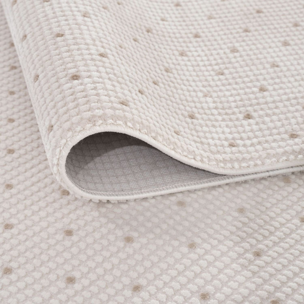 The Rugs Rugs Carmel Cream-Beige Dots Rug | 6080 House of Isabella UK