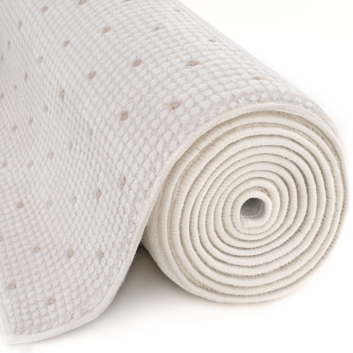 The Rugs Rugs Carmel Cream-Beige Dots Rug | 6080 House of Isabella UK