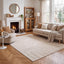 The Rugs Rugs Carmel Cream-Beige Geometric Rug | 6040 House of Isabella UK