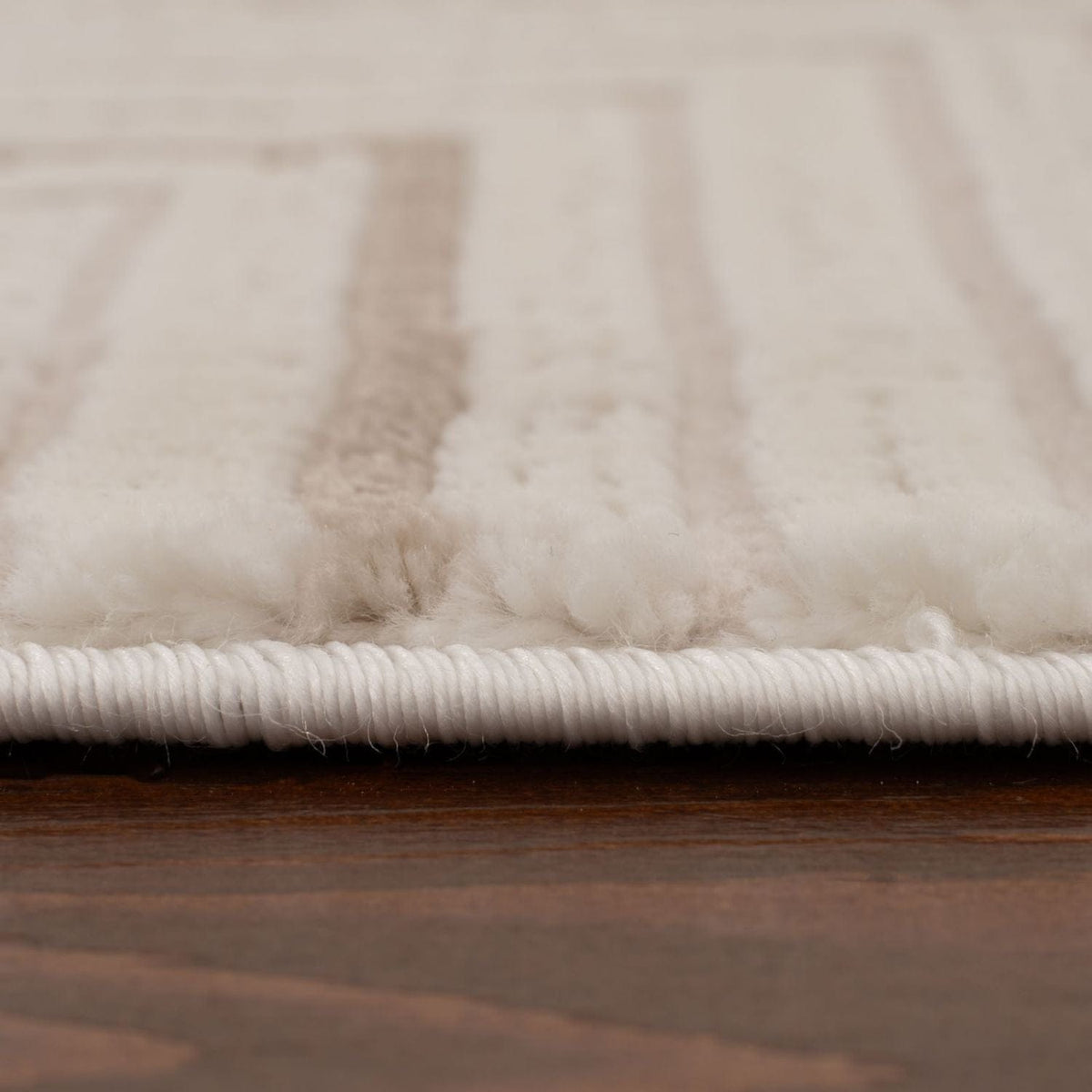 The Rugs Rugs Carmel Cream-Beige Geometric Rug | 6040 House of Isabella UK