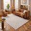 The Rugs Rugs Carmel Cream-Beige Geometric Rug | 6070 House of Isabella UK
