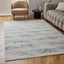 The Rugs Rugs Carmel Cream-Blue Abstract Rug | 6030 House of Isabella UK