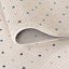 The Rugs Rugs Carmel Cream-Blue Dots Rug | 6080 House of Isabella UK