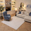 The Rugs Rugs Carmel Cream-Blue Dots Rug | 6080 House of Isabella UK