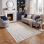 The Rugs Rugs Carmel Cream-Blue Geometric Rug | 6040 House of Isabella UK