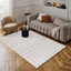 The Rugs Rugs Carmel Cream-Blue Geometric Rug | 6040 House of Isabella UK