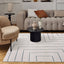The Rugs Rugs Carmel Cream-Blue Geometric Rug | 6040 House of Isabella UK