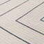 The Rugs Rugs Carmel Cream-Blue Geometric Rug | 6040 House of Isabella UK