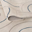 The Rugs Rugs Carmel Cream-Blue Geometric Rug | 6070 House of Isabella UK