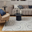 The Rugs Rugs Carmel Cream-Blue Geometric Rug | 6070 House of Isabella UK