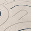 The Rugs Rugs Carmel Cream-Blue Geometric Rug | 6070 House of Isabella UK