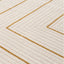 The Rugs Rugs Carmel Cream-Gold Geometric Rug | 6040 House of Isabella UK