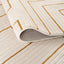 The Rugs Rugs Carmel Cream-Gold Geometric Rug | 6040 House of Isabella UK