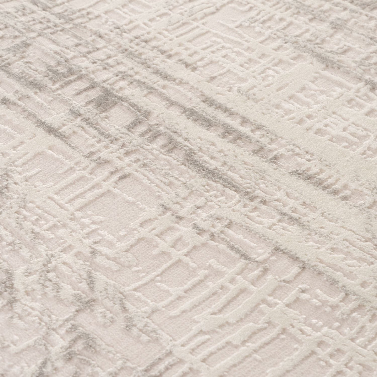 The Rugs Rugs Carmel Cream-Grey Abstract Rug | 6030 House of Isabella UK