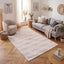 The Rugs Rugs Carmel Cream-Grey Abstract Rug | 6030 House of Isabella UK