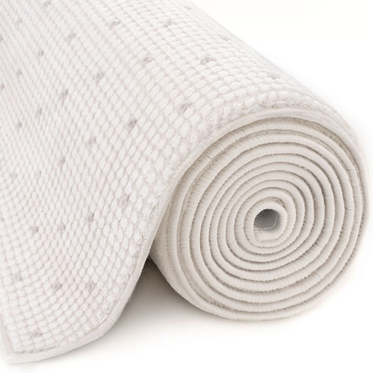The Rugs Rugs Carmel Cream-Grey Dots Rug | 6080 House of Isabella UK