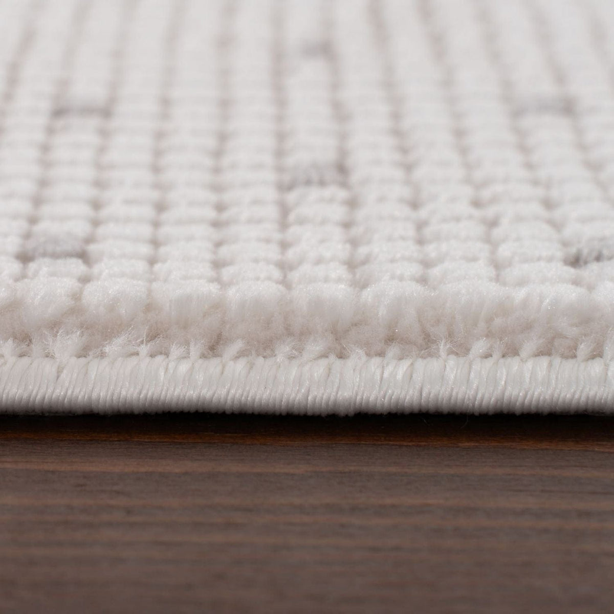 The Rugs Rugs Carmel Cream-Grey Dots Rug | 6080 House of Isabella UK