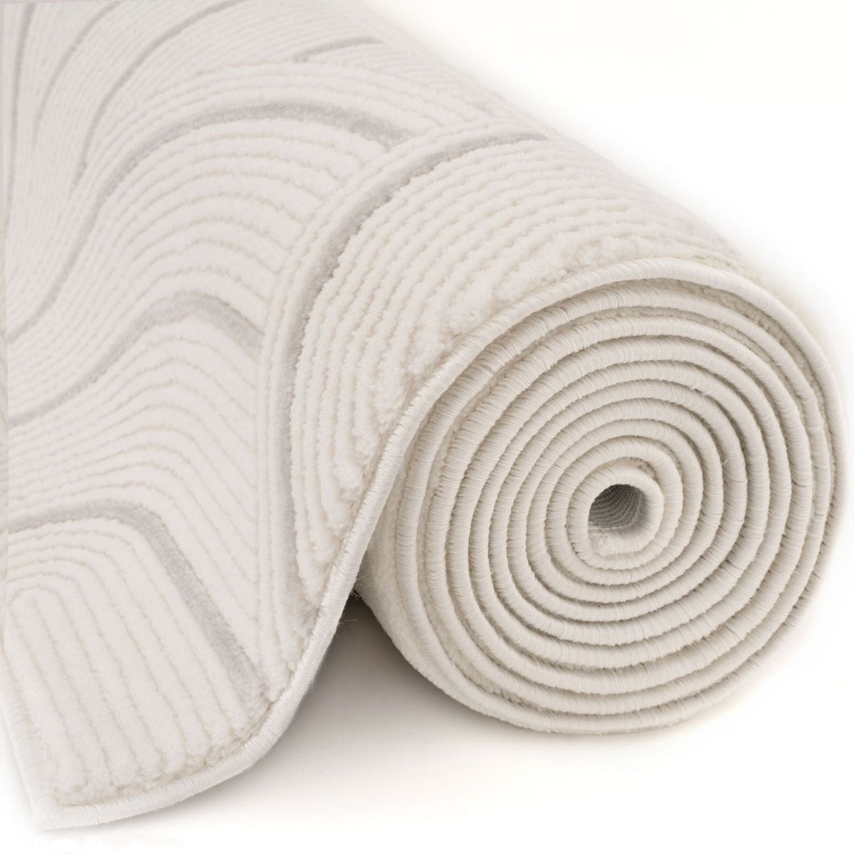 The Rugs Rugs Carmel Cream-Grey Geometric Rug | 6070 House of Isabella UK