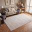 The Rugs Rugs Carmel Cream-Grey Striped Rug | 6010 House of Isabella UK