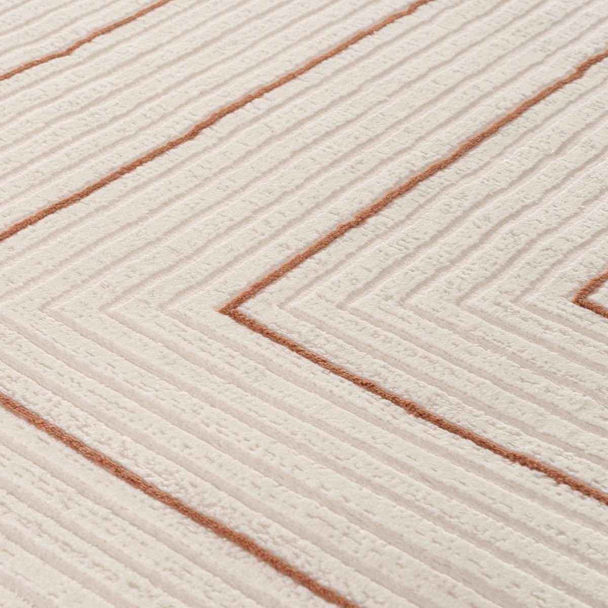The Rugs Rugs Carmel Cream-Terra Geometric Rug | 6040 House of Isabella UK