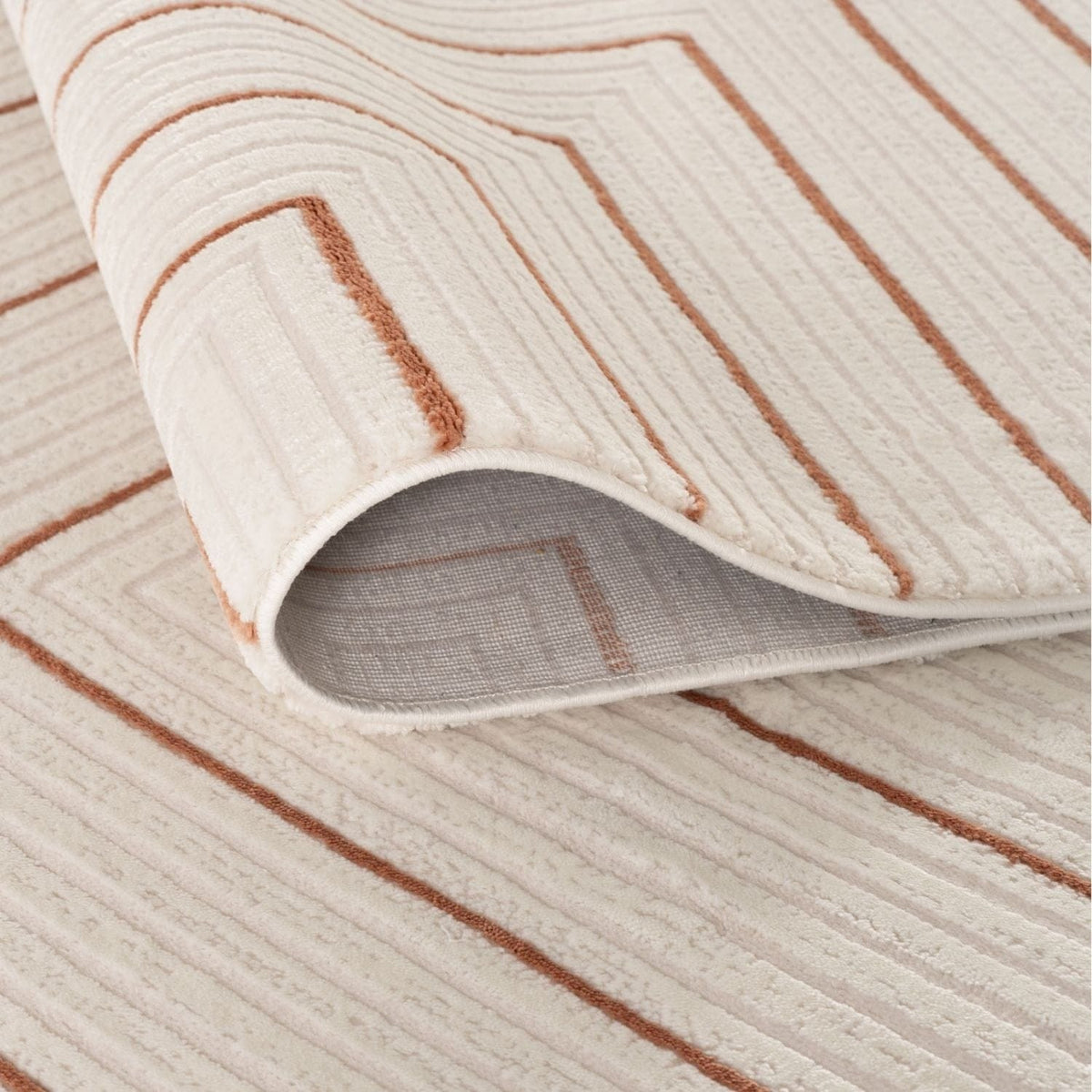 The Rugs Rugs Carmel Cream-Terra Geometric Rug | 6040 House of Isabella UK