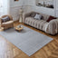 The Rugs Rugs Carmel Grey-Cream Striped Rug | 6020 House of Isabella UK