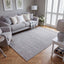 The Rugs Rugs Carmel Grey-Cream Striped Rug | 6020 House of Isabella UK