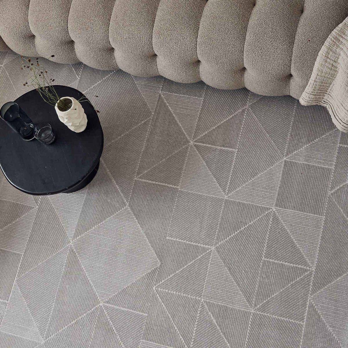 The Rugs Rugs Carmel Grey Rug Abstract | 6000 House of Isabella UK