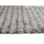 The Rugs Rugs Carved Glamour Silver Grey Shaggy Rug House of Isabella UK