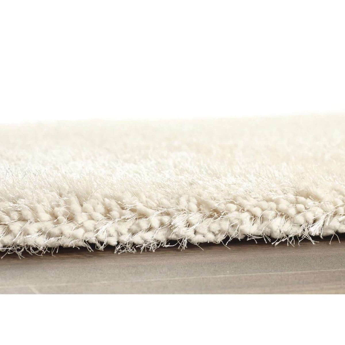 The Rugs Rugs Chicago Cream Shaggy Rug House of Isabella UK
