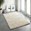 The Rugs Rugs Chicago Cream Shaggy Rug House of Isabella UK