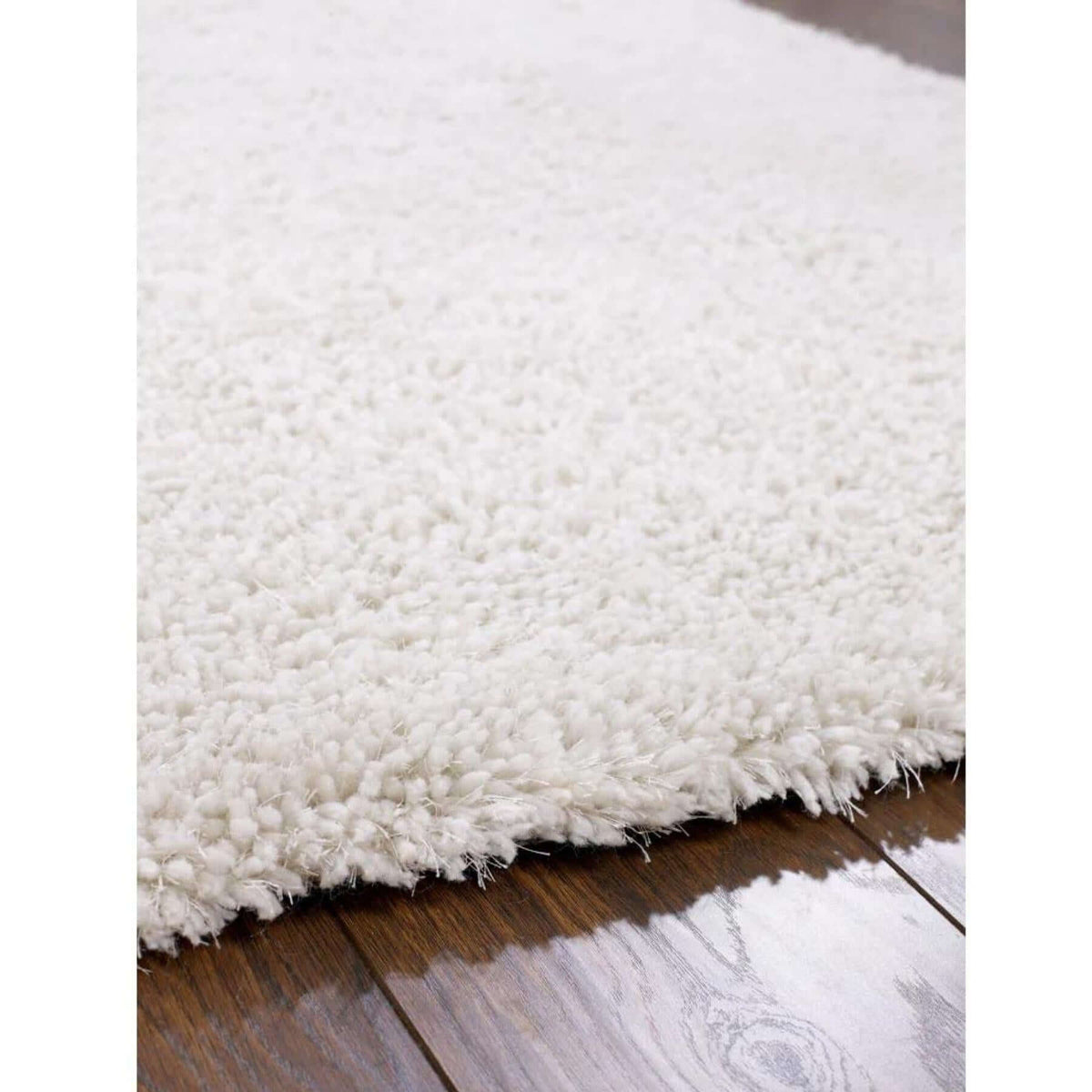 The Rugs Rugs Chicago Cream Shaggy Rug House of Isabella UK