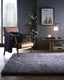The Rugs Rugs Chicago Grey Shaggy Rug House of Isabella UK
