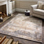 The Rugs Rugs Cosimo Beige/Grey Distressed Modern Rug House of Isabella UK