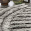The Rugs Rugs Dallas Silver Grey Shaggy Rug House of Isabella UK