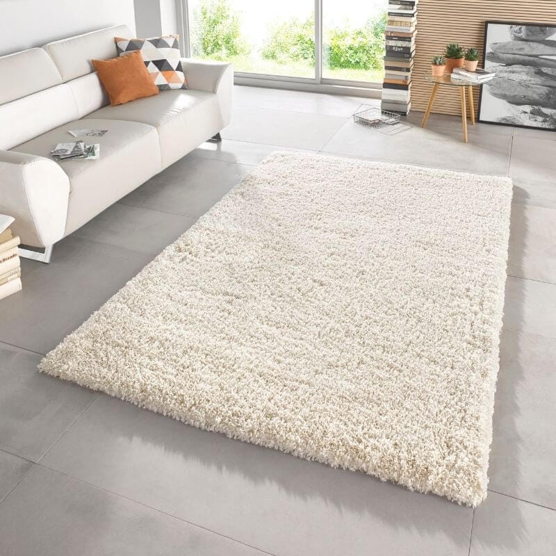 The Rugs Rugs Deep-Pile Rug Venice Cream Color House of Isabella UK