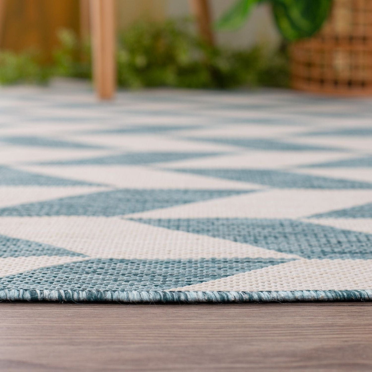The Rugs Rugs Ecology Outdoor Rug Aqua | 600Aq House of Isabella UK