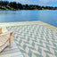 The Rugs Rugs Ecology Outdoor Rug Aqua | 600Aq House of Isabella UK