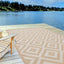 The Rugs Rugs Ecology Outdoor Rug Beige | 100b House of Isabella UK