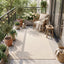 The Rugs Rugs Ecology Outdoor Rug Cream | 500c House of Isabella UK