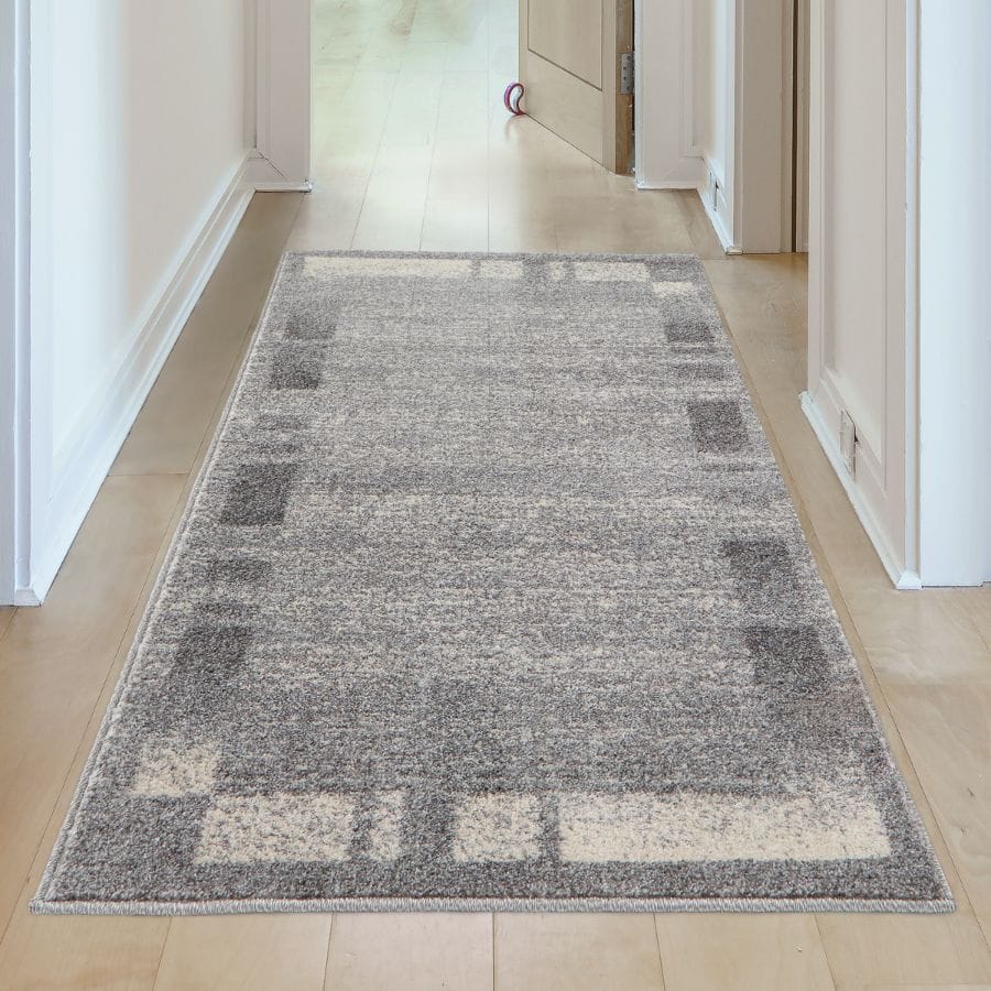 The Rugs Rugs Ephesus Grey Cream Rug | 7438GC House of Isabella UK