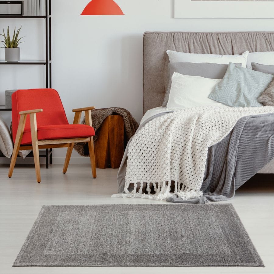 The Rugs Rugs Ephesus Modern Grey Rugs | 7437G House of Isabella UK