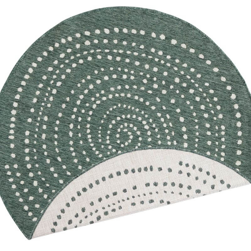 The Rugs Rugs Indoor Outdoor Bali Reversible Round Rug House of Isabella UK