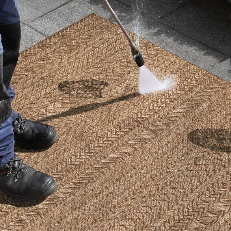 The Rugs Rugs Indoor Outdoor Granado Rug – Chevron Design House of Isabella UK